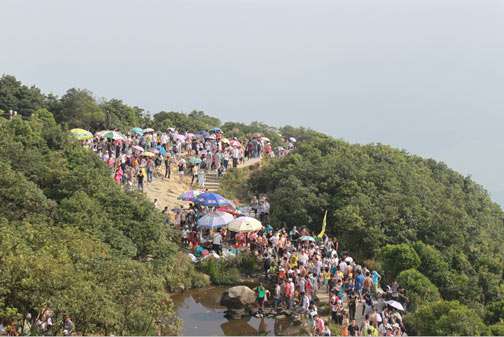 縱情山水,激蕩智慧——TANK007重陽節帶您一起登高梧桐山